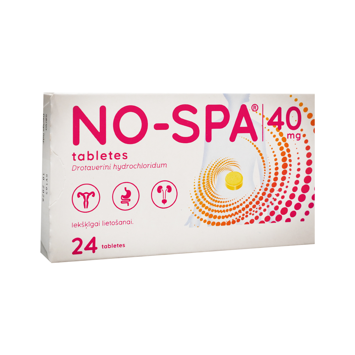 ნო-შპა - No-Spa 40 მგ 24 ტაბლეტი