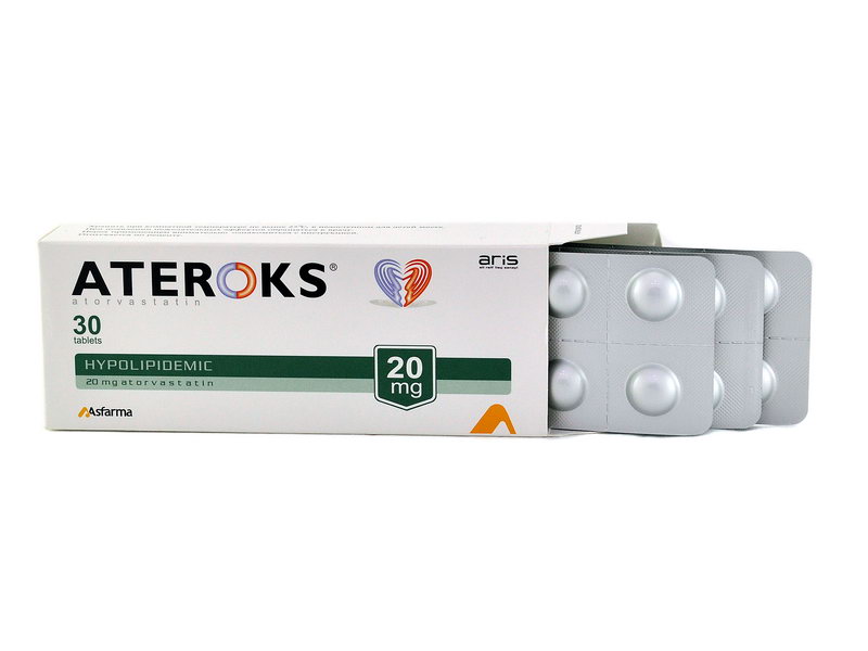 ათეროქსი 20 მგ. 30 ტაბლეტი