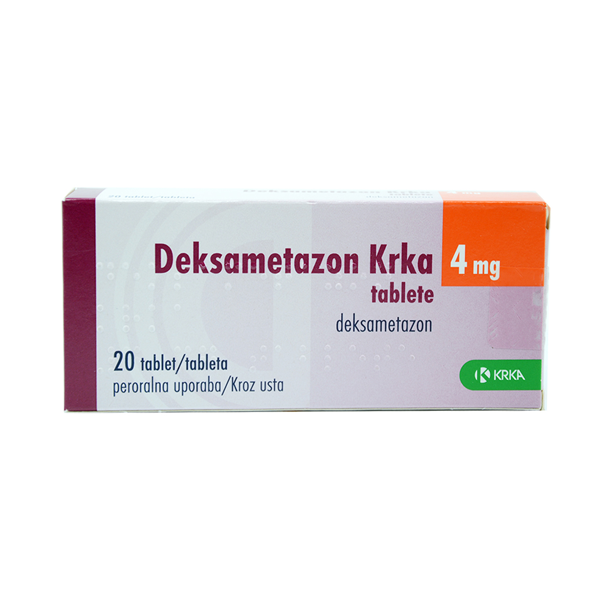 Dexamethasone - დექსამეტაზონი 4მგ 20 ტაბლეტი