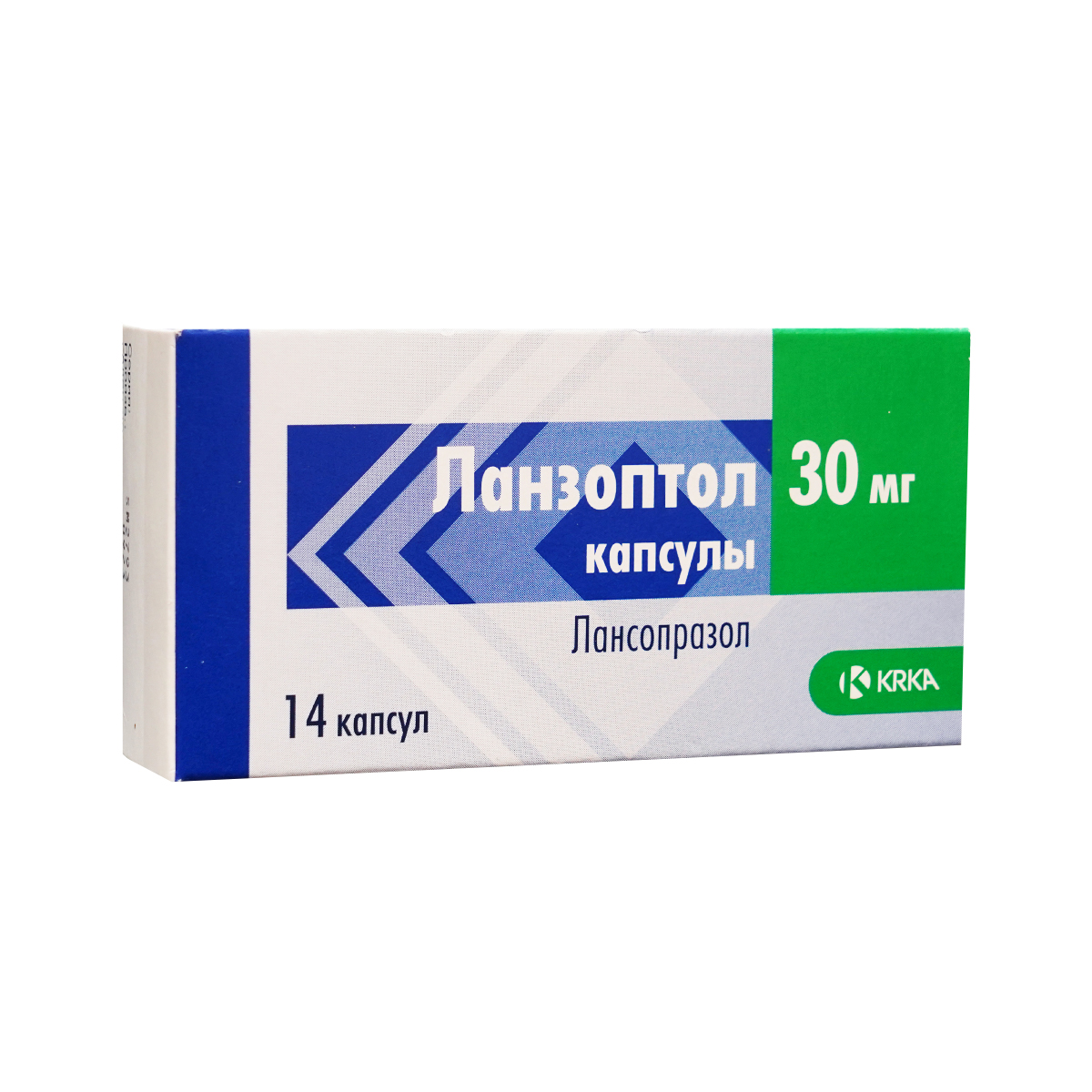 ლანზოპტოლი - Lanzoptol 30მგ 14 კაფსულა