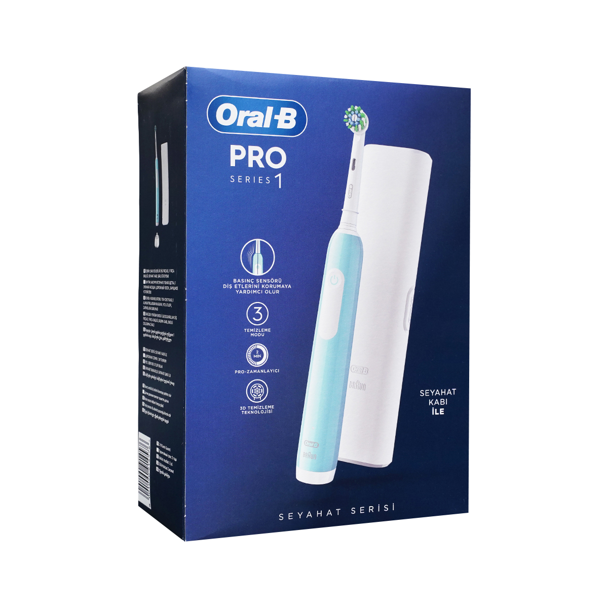 ელექტრო კბილის ჯაგრისი და სამგზავრო ჩანთა 4576 ორალ ბი - Oral-B