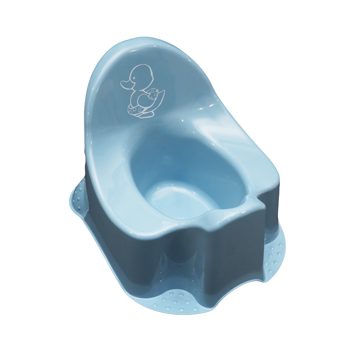 ღამის ქოთანი იხვის ჭუკი ცისფერი 0735 კიიპერი - Keeeper