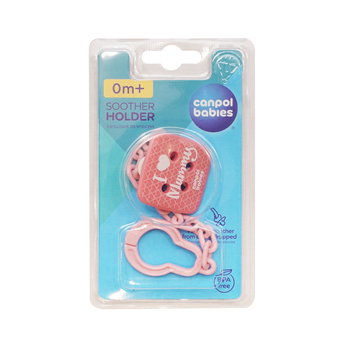 მატყუარას სამაგრი ჯაჭვი ვარდისფერი 3996 კანპოლი - Canpol