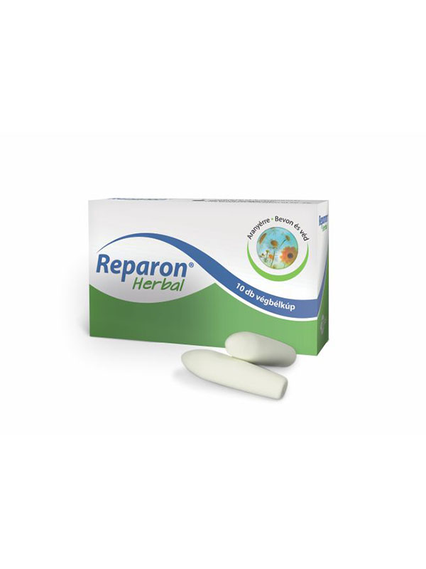 Reparon - რეპარონი ჰერბალი სუპოზიტორია 10 ცალი