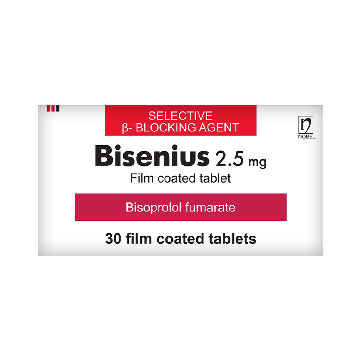 ბისენიუსი - Bisenius 2.5მგ 30 ტაბლეტი