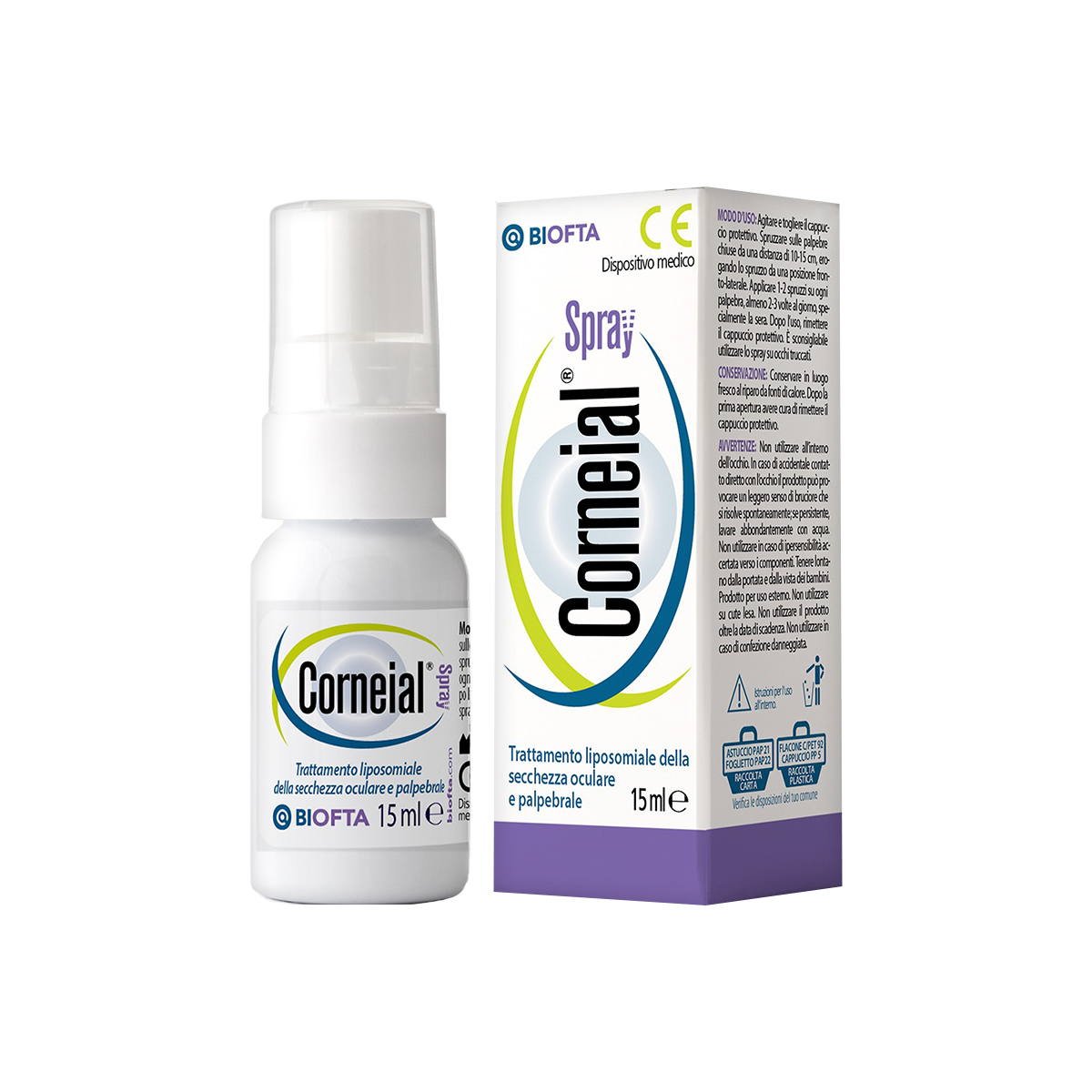 ქორნეიალი - Corneial თვალის სპრეი 15მლ