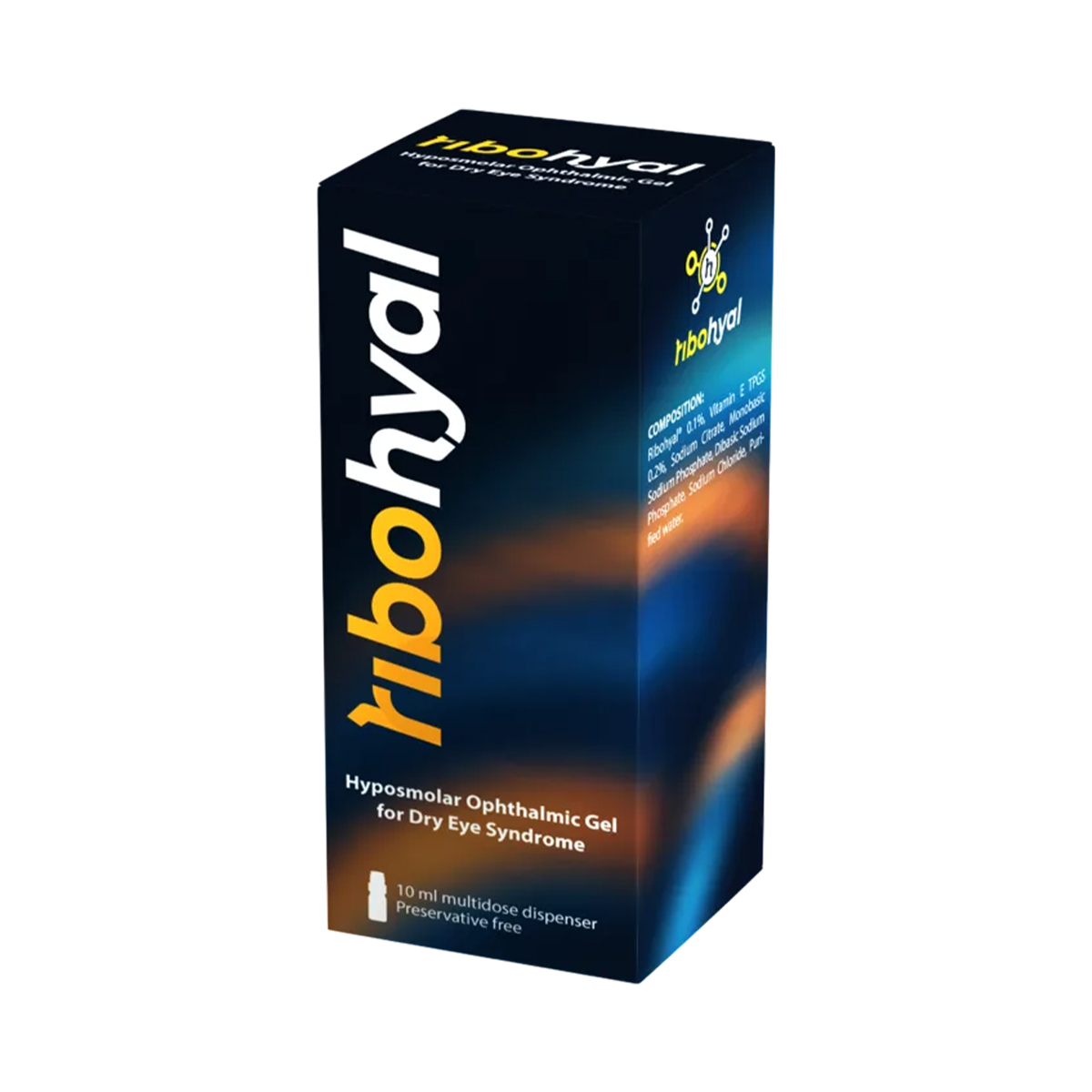 რიბოჰიალი - Ribohyal 10 მლ თვალის წვეთები  