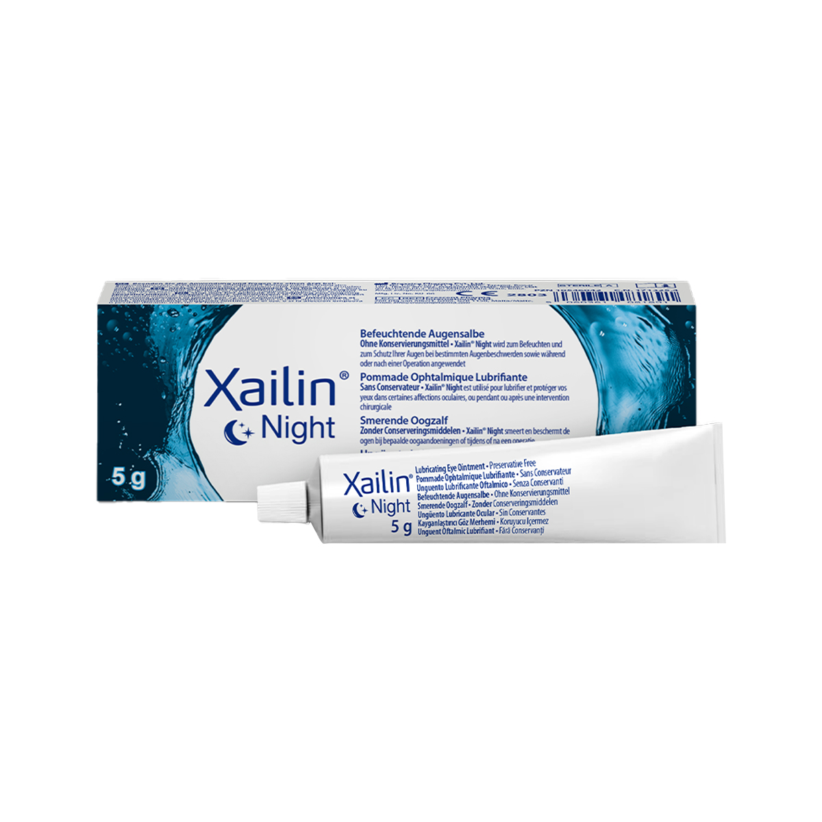 ქსაილინ ნაითი - Xailin Night თვალის მალამო 5გ